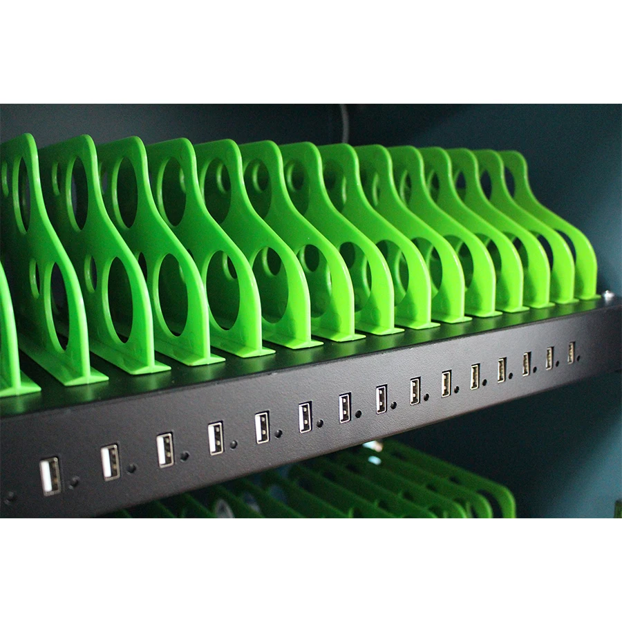 32 way DC WOODEN charging cabinet