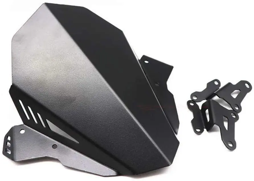 Ruizhi Motorcycle Windshield Windscreen Aluminum Kit Deflector for MT09 FZ09 FZ09 FZ-09 FZ 09 Customize Size