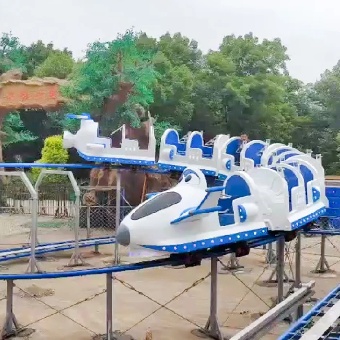 22 Seats Roller Coaster Track for Kids Amusement Park Ride for Sale Track Length 116 Meters