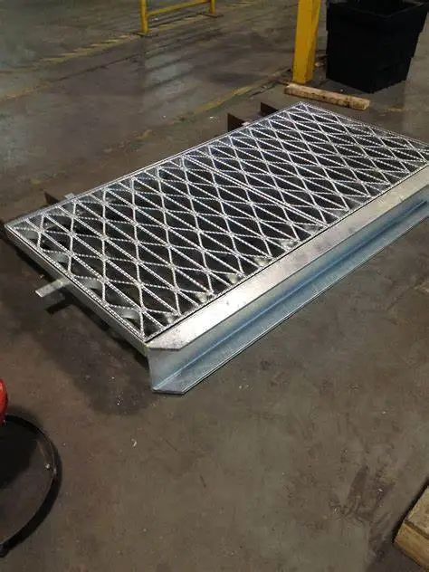 system system solar roof rainwater grate platform aluminum walkway grating