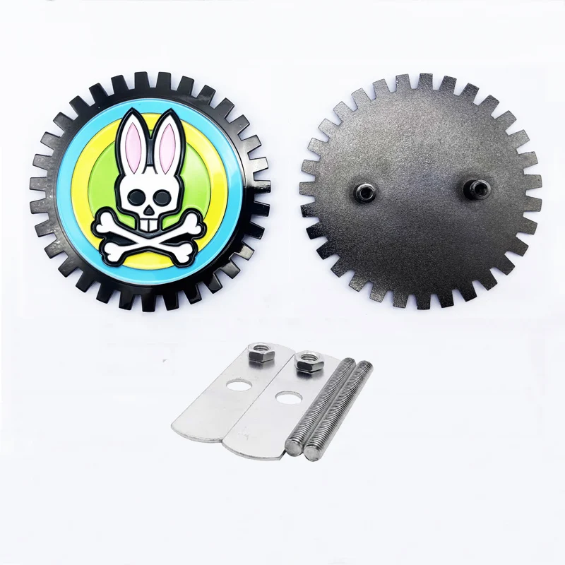 China Zinc Alloy Metal Auto UK Grille Car Plaques Badges use and Chrome Material Stickers Badge Emblems