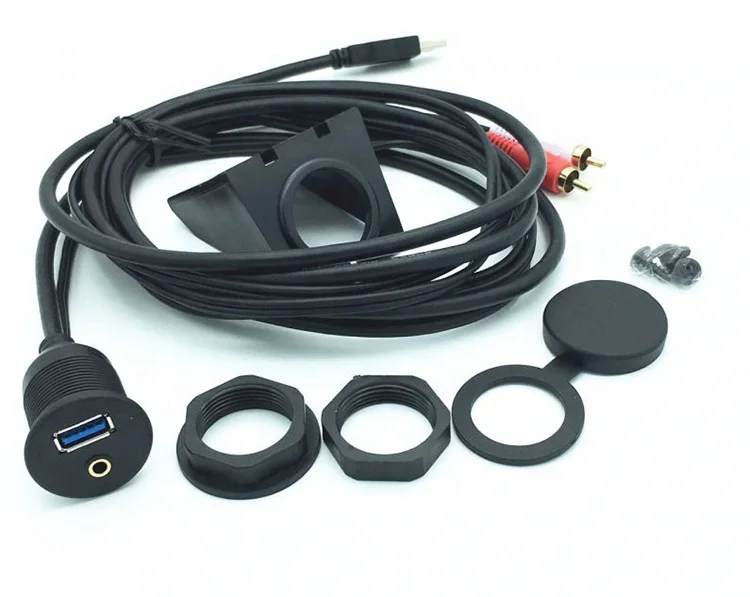 Фабричная поставка 3,5 мм кабель-удлинитель аудио видео флеш Aux 3rca Женский кабель