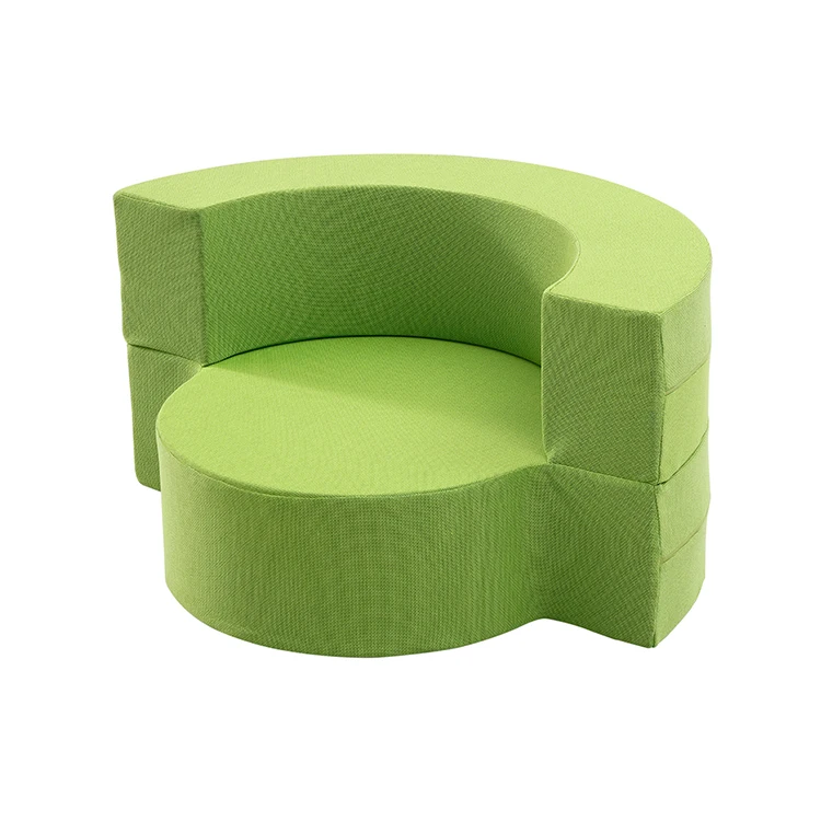 Airland High Quality Children Comfortable Floor Chair Folding Foam Bed Studio Sofa Guest Folded Foam Mattress
