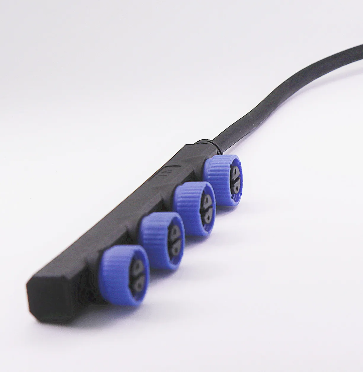 F Type LED Waterproof IP 68 Cable Connector Splitter Wire Connector for LED Lighting