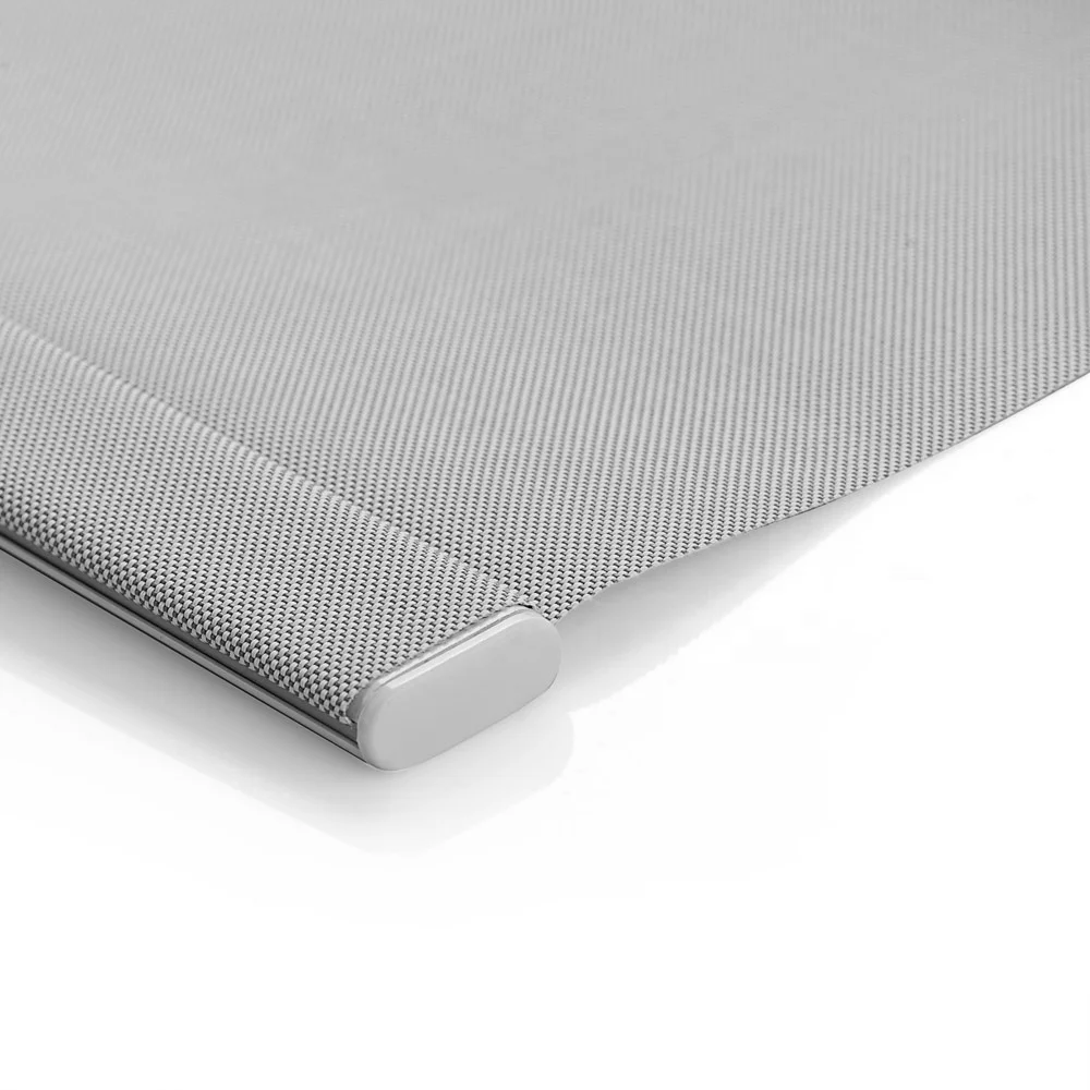 Hot Sale Motorized Polyester+PVC 5% Openness Translucent Sunshades Roller Blinds