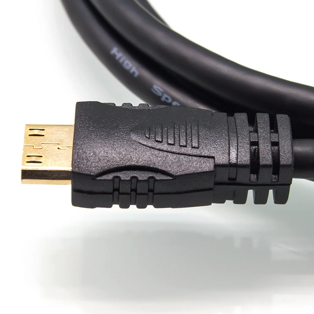 OEM Mini HDMI cable MINI HDMI To HDM converter cable 1m 1.5m 2m 3m 5m support 1080P 3D