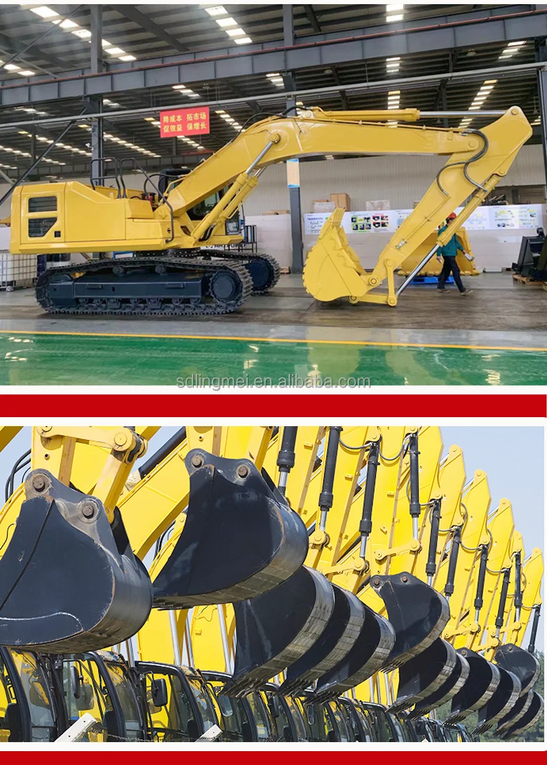 Shandong excavator 44KW YANMAR Engine digger machine in China