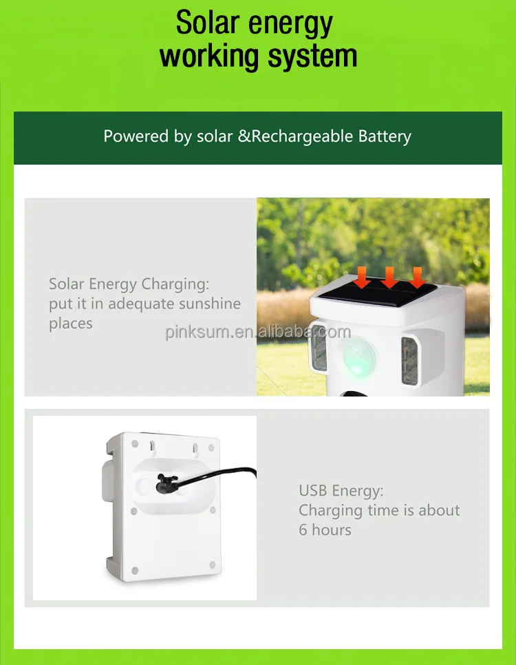 solar energy home appliances products solar powered sonic mole gopher and rodent deterrent solar sonic animal repellent