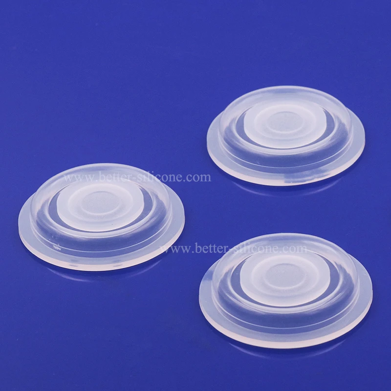 Пользовательский Медицинский Чистый силиконовый резиновый клапан мембранная прокладка Диафрагменное уплотнение