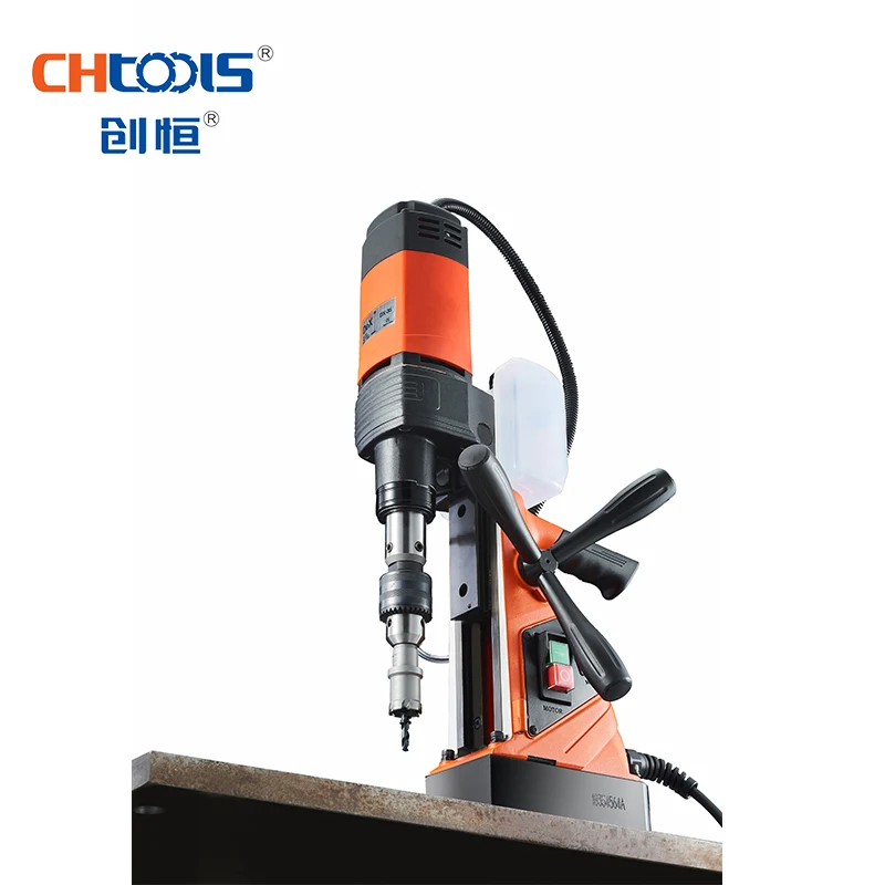 CHTOOLS Промышленный Портативный 35 мм Dx-35 220v без свободного хода одна скорость Mag дрель магнитное основание сверла для