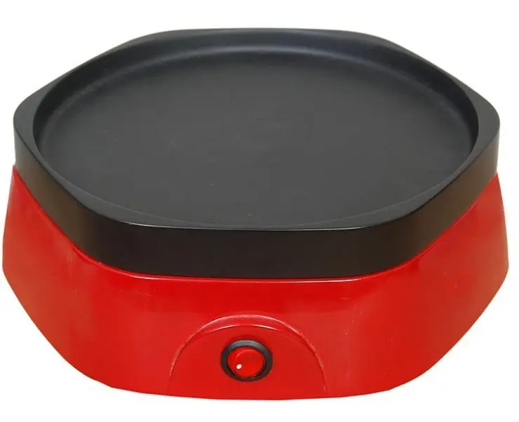Aluminum Electric Non Stick Mini Egg Crepe Maker Pancake Maker Black Custom Red White Blue Auto Box Power Style Time Warm Plate