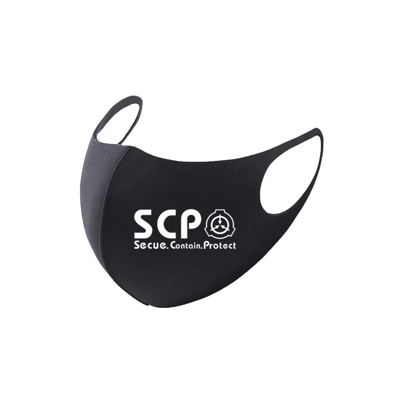 SCP Special Containment Procedures Foundation  Mobile Task Forces MTF Facemask Kids Adults Washable Reusable Custom Mask