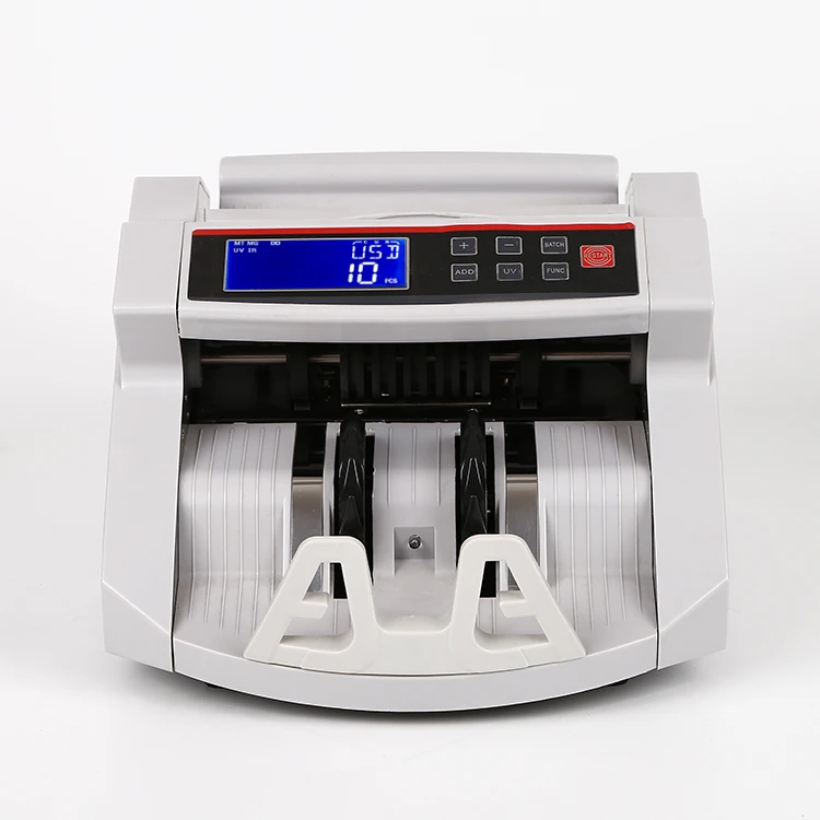 Portable Money Counter USD, EUR, IDR Mix Money Value Bill Counter Currency Banknote Counting Machine  2108