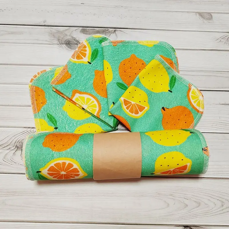 Washable Reusable Organic Bamboo Fiber Paper Towel Roll ECO Friendly Biodegradable Kitchen Paper Towels