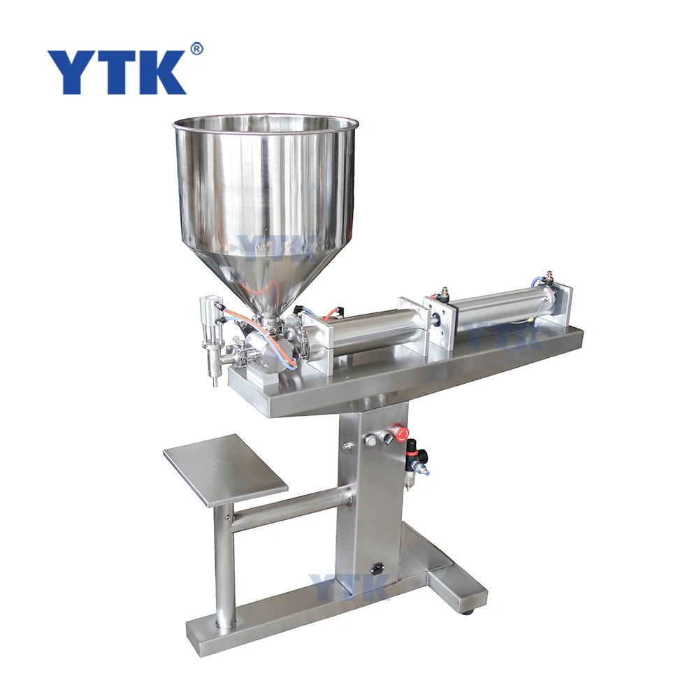 YASON YTK-LGF1000 Semi Automatic Sauce Bottle Cream  Liquid Detergent Filling Machine Juice  Mayonnaise Filling Machine