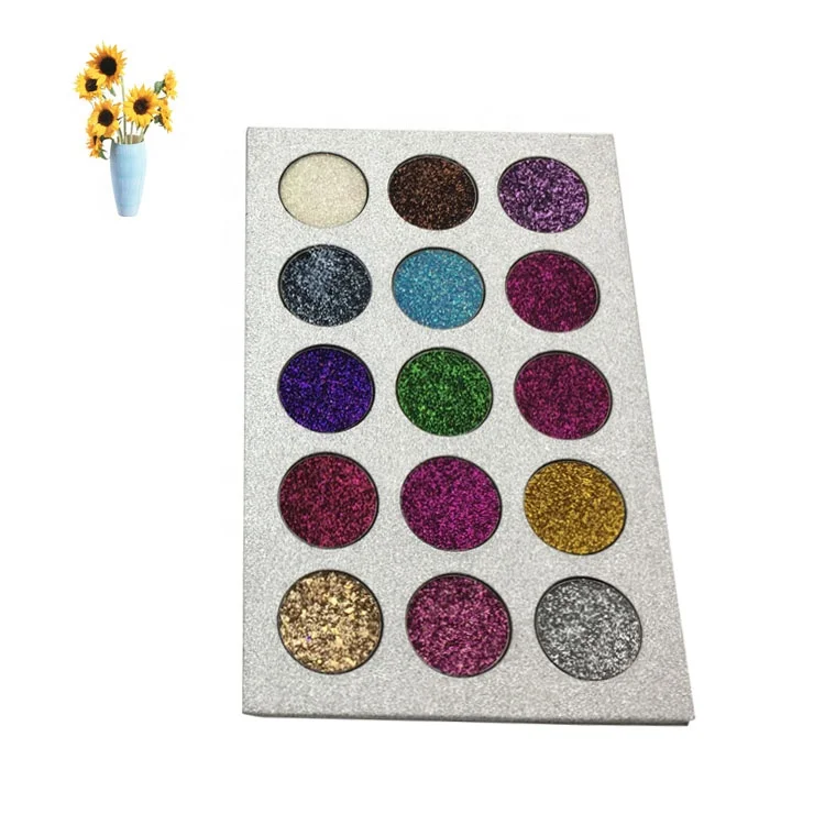2024 Hot Sale 15 Colors Eyeshadow Palette Eyeshadow With Silver Palette