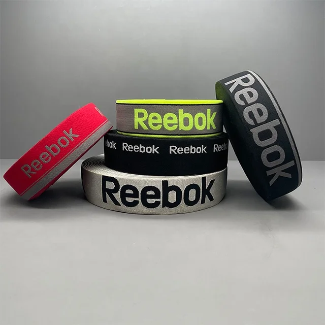 TUTON Customer Multicolor Silicon Printed Sustainable Polyester Elastic Webbing Band For Underwear Sportswear