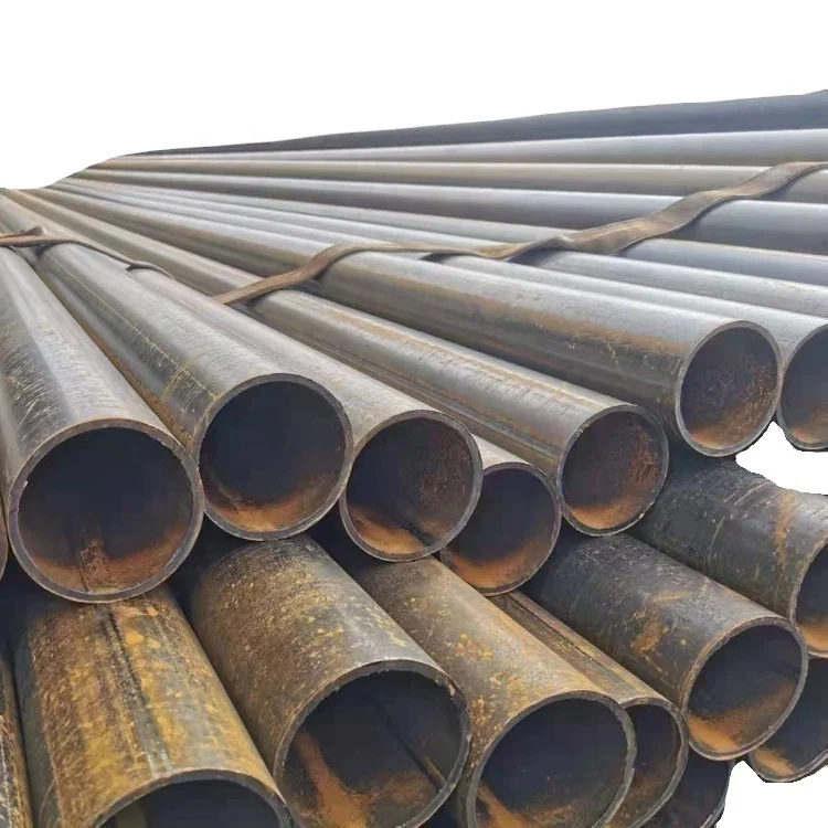 Fire fighting seamless ERW Sch 40 80 carbon steel galvanized steel pipe welded 6M tube