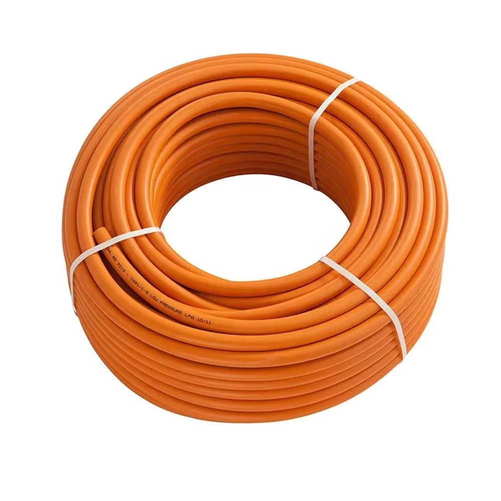 Chinese Factory Manufacturer Gas Flexible Natural LPG Rubber Fuel Auto Hose