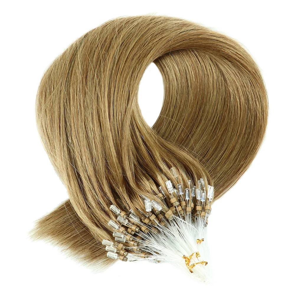 New arrival Straight Wholesale Human hair Micro Loop Ring Hair Extension
