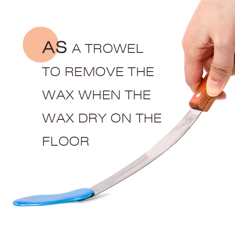 Waxkiss Hot Sale Professional Stainless Steel Wax Spatula Body Hair Removal Sticks Cosmetic Spatula Waxing Wooden Wax Spatulas