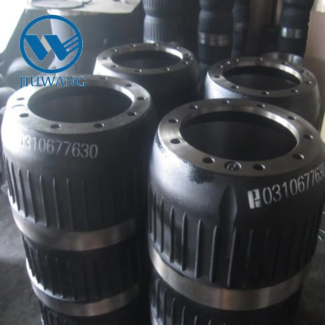 
Jiuwang Auto Parts Disc Cutting Machine Dump Truck Wheel Brake Drum 