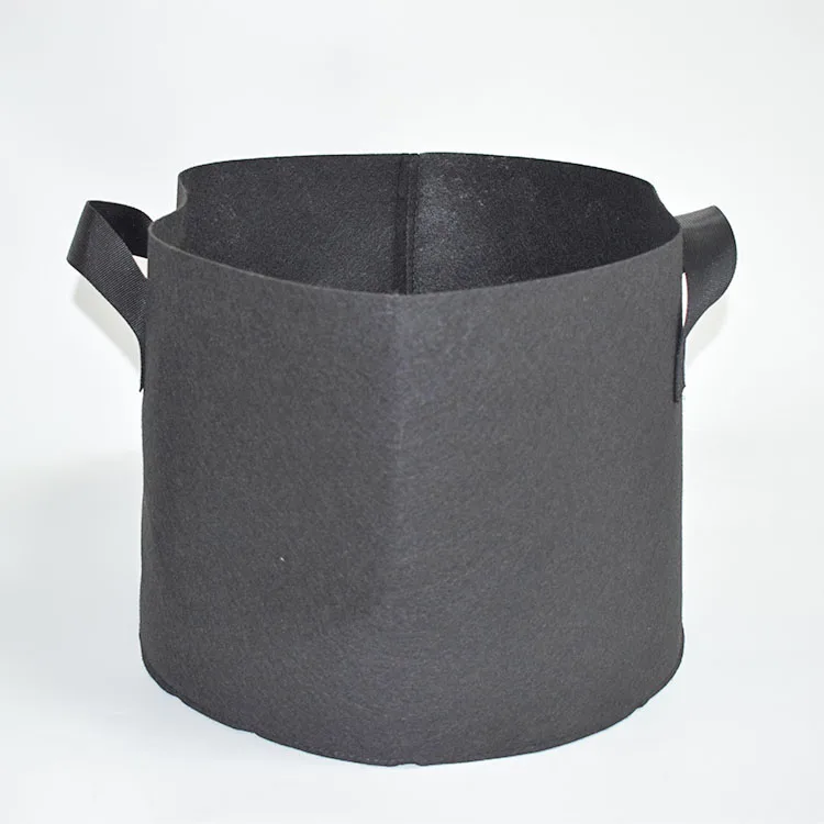 With Handle 1 2 3 5 7 10 20 25 30 Gallon Non-Woven Felt Vegetable Fabric Potato Grow Pots Plant Grow Bags