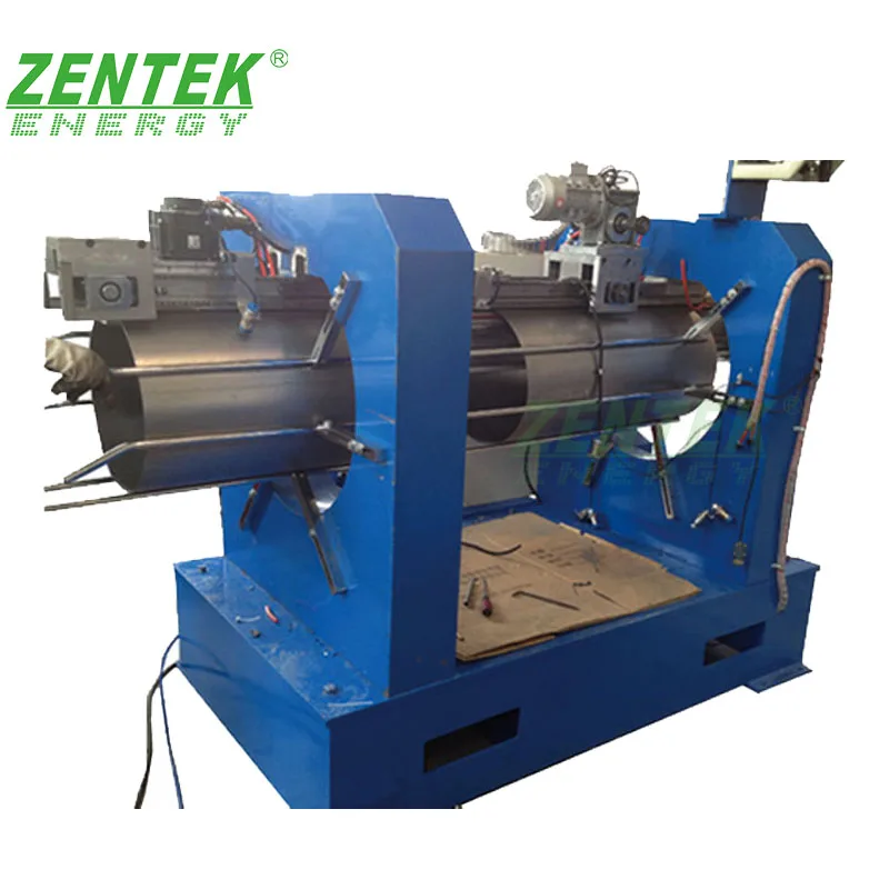 Electric water heater straight seam welding machine