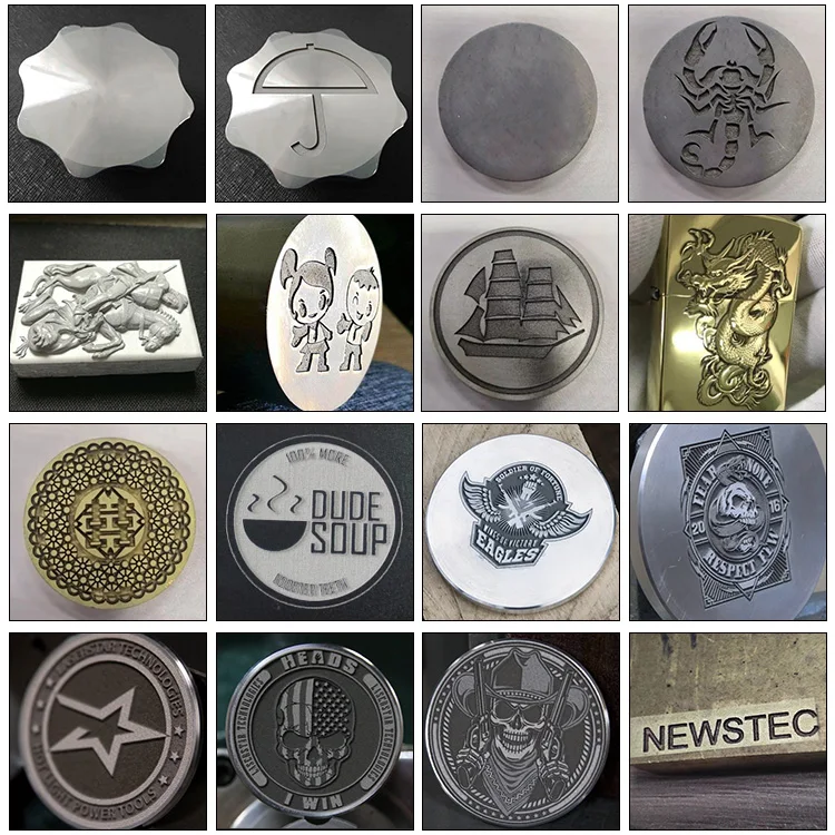 Newstec 2.5D 3D 100W 200W JPT MOPA Color M7 deep engraver fiber laser marking machine rotary for metal jewelry engraving