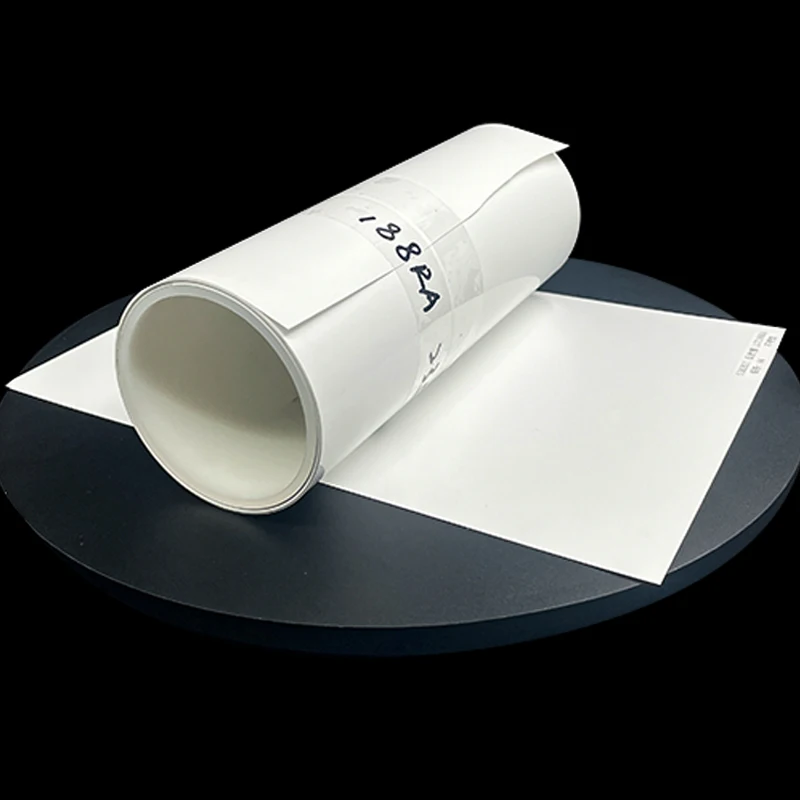 LGT188RA Reflective Sheet Film Polycarbonate LED Light Backing Single Sided OCA Adhesive PET Lighting Applications Masking