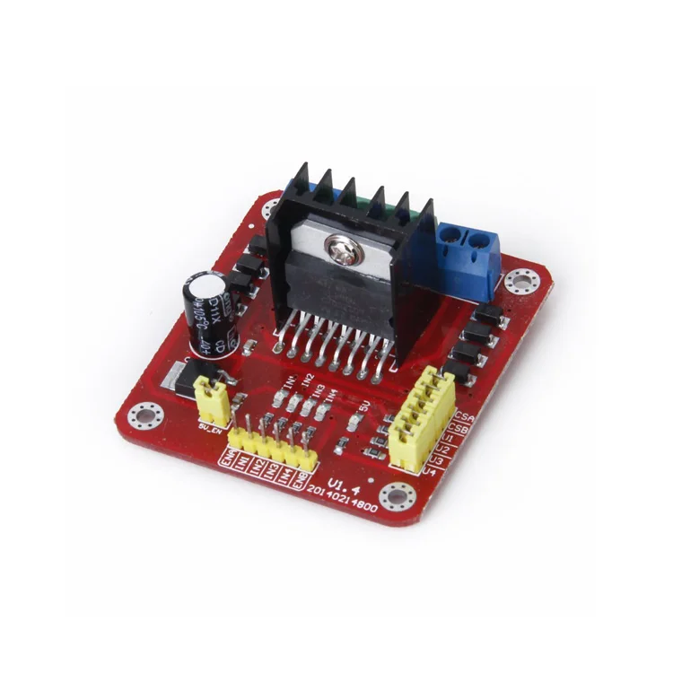 Dual H Bridge DC Stepper Motor Drive Controller Board Module L298N for arduin0 smart car robot