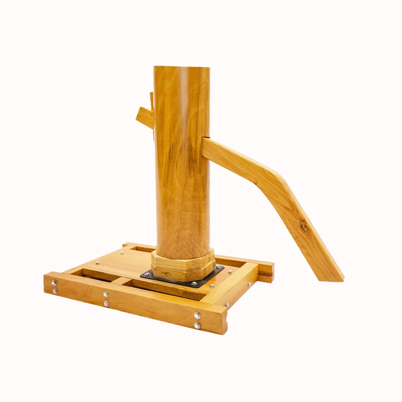 Low-priced Buy Hardwood Materials Wing Chun Wooden Dummy For Martial Arts Training
