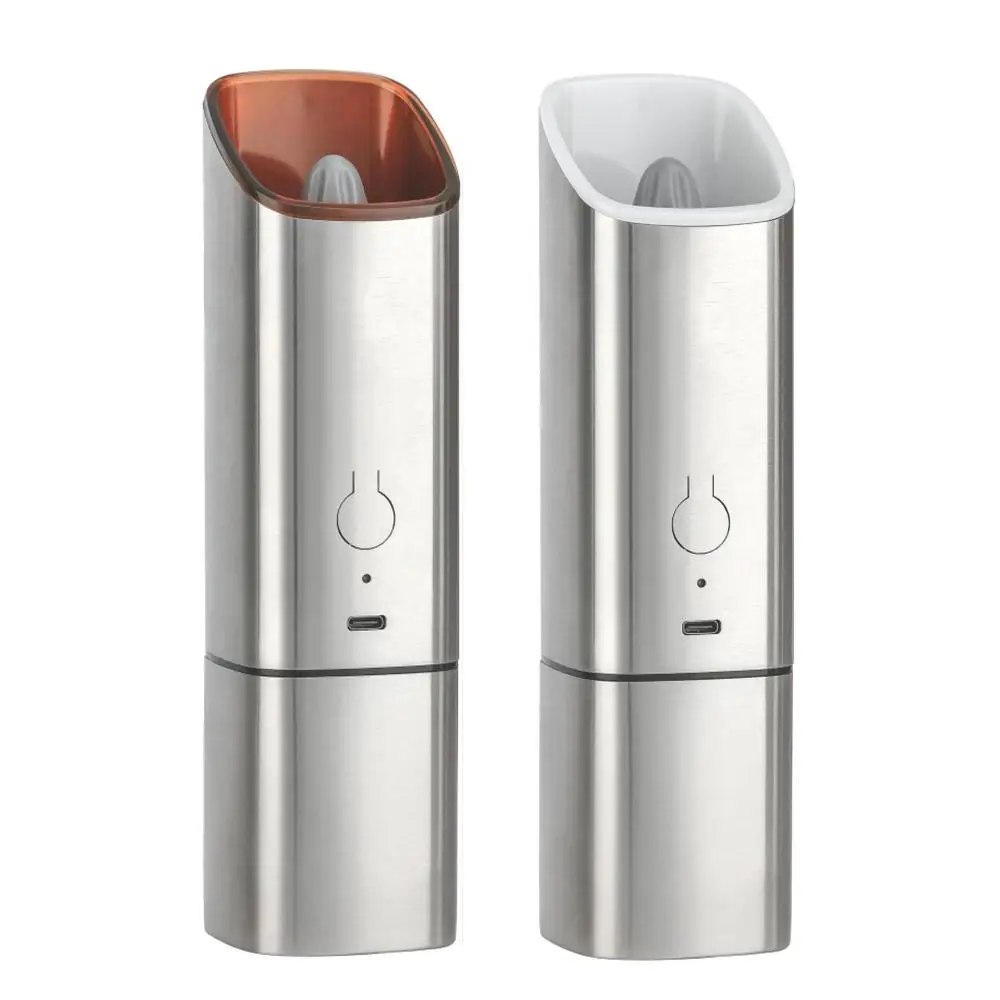 2023 new USB gravity rechargeable salt and pepper grinder automatic pepper grinder