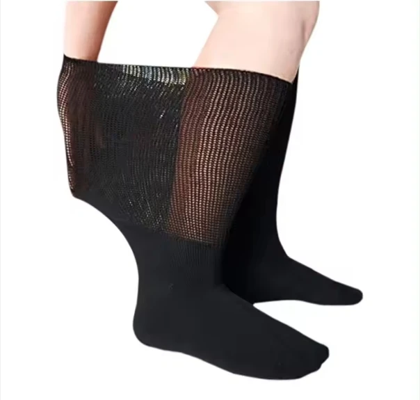 Diabetics Hypertensive Patients Socks Bamboo Material Hospital Lymphedema Diabetic Socks For Men Women