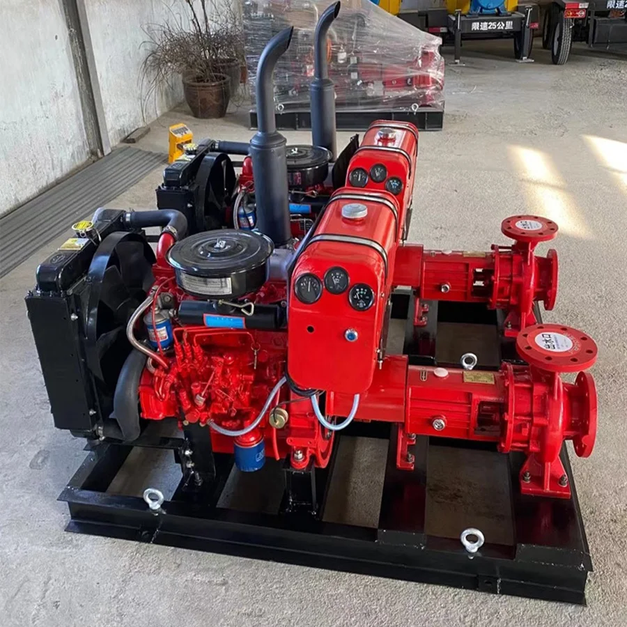 Diesel engine agricultural high flow and pressure water irrigation pumps