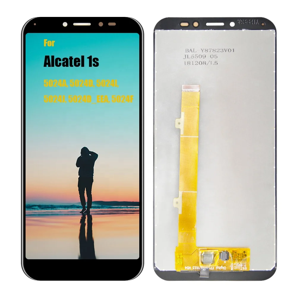 5024 Lcds For Alcatel 1s 2019 LCD 5024A 5024D 5024I 5024J 5024F Display For ALCATEL1s 2019 Touch Screen Digitizer Assembly