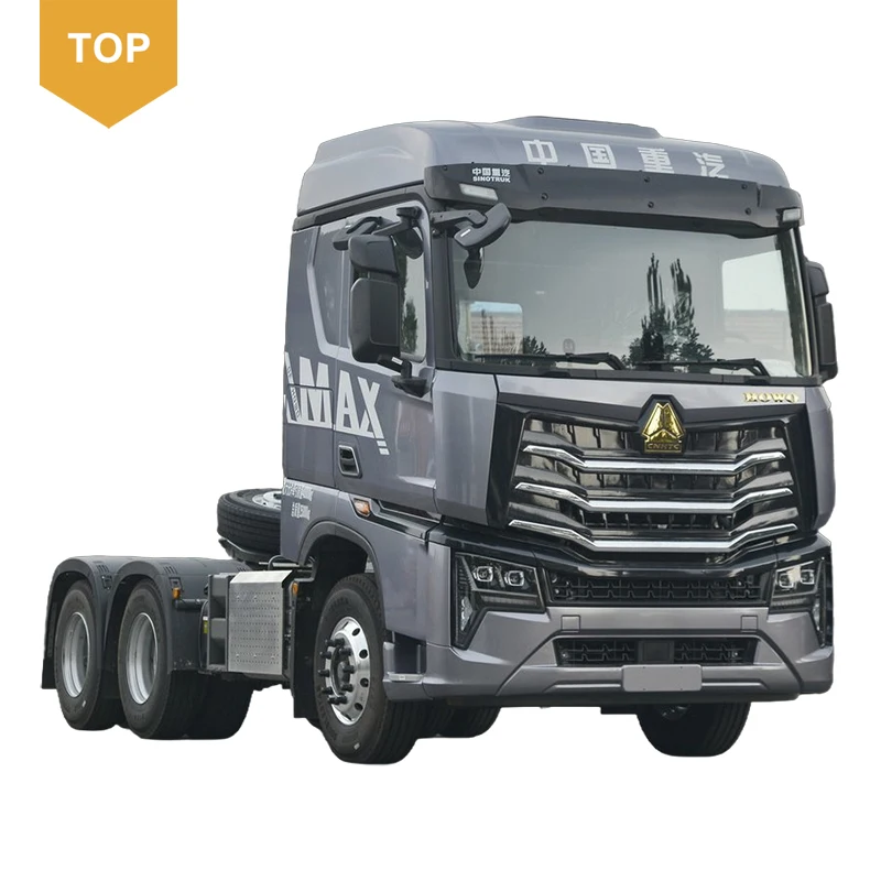 Прочный Sinotruck 6x4 371hp 375hp Howo 7 10 колесный тяжелый грузовик тягач Заводская распродажа