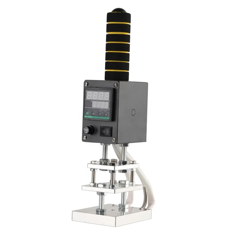 Hand Held Bronzing Machine Copper Mold Bronzing Wood Leather Coconut Logo Branding Portable Bronzing Machine Small