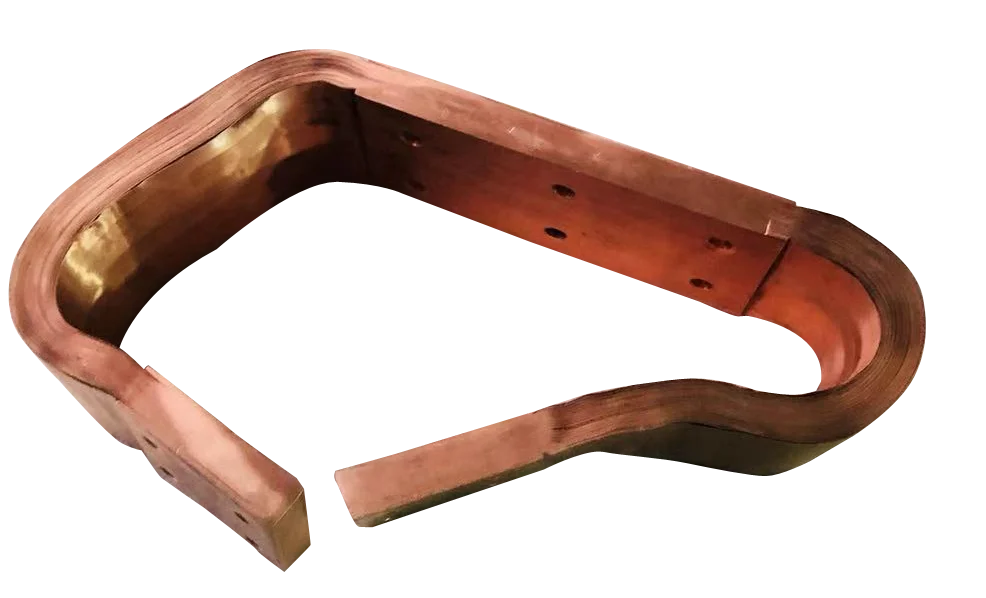 
T2 pure copper laminated shunts connector for melting furnace 