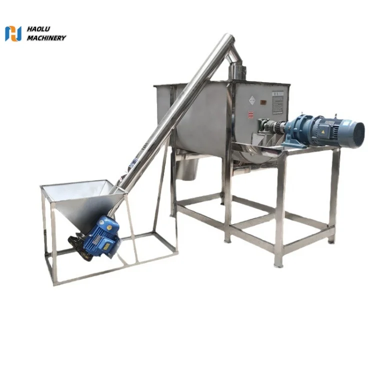 2024 dry mortar mixer sand cement mixer machine  horizontal rribon dry mortar mixing machine sand cement mixer price