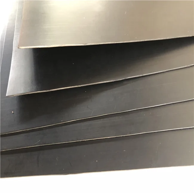 PVC HDPE Waterproof membrane plastic liner Black Grey color PVC HDPE liner