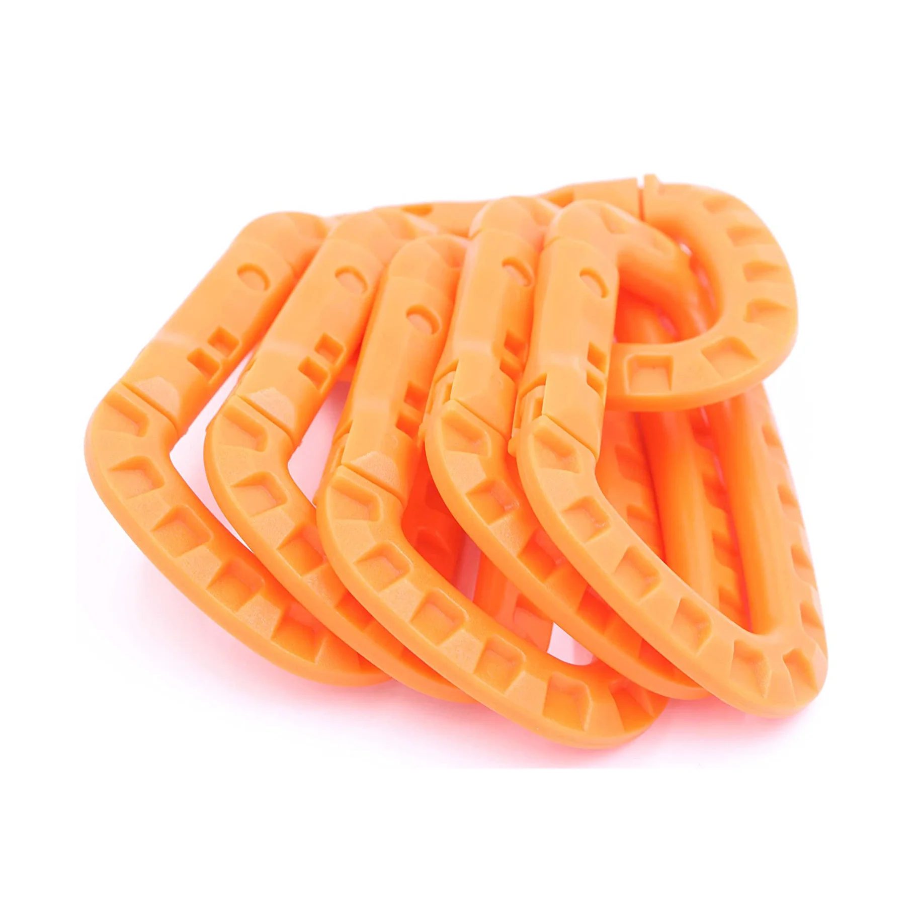 Carabiner Hook High Quality Wholesale Custom Plastic Quality Matte Black Carabiner for Bag Metal Black Grey Orange Camouflage