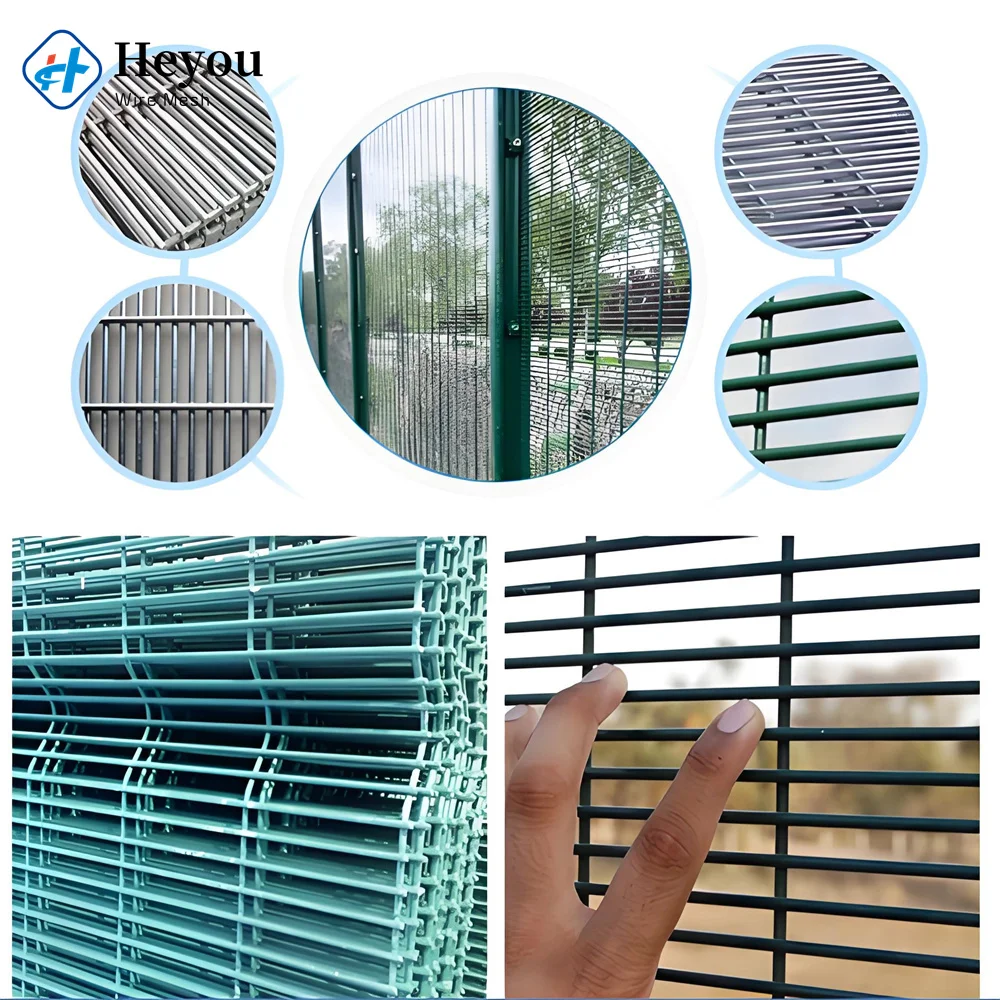 China Factory Supply 358 Railway Station Welded Mesh Fence Perimeter Fence
