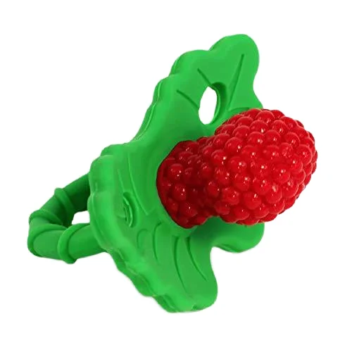 Soft Food Silicone Nipple Infant Safe Circle  Nipples Toddler Pacifier Kids Teether Toy Fruit shaped pacifiers For Boy And Girls