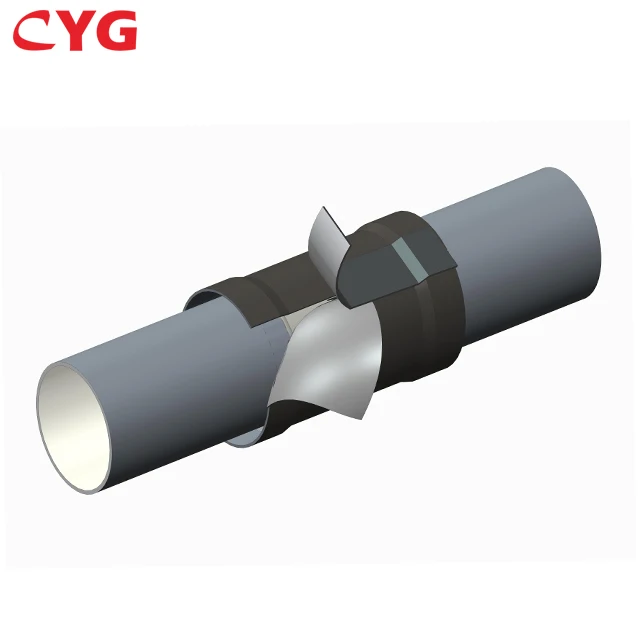 Crosslinked polyolefin heat shrink sleeve equal to Canusa heat shrink sleeves