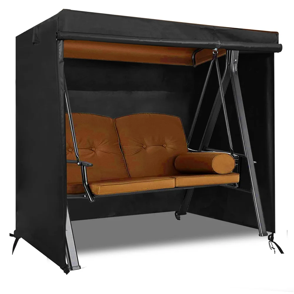 Устойчивое уличное покрытие для качелей 3 трехместных крышки гамака уличная мебель чехлы