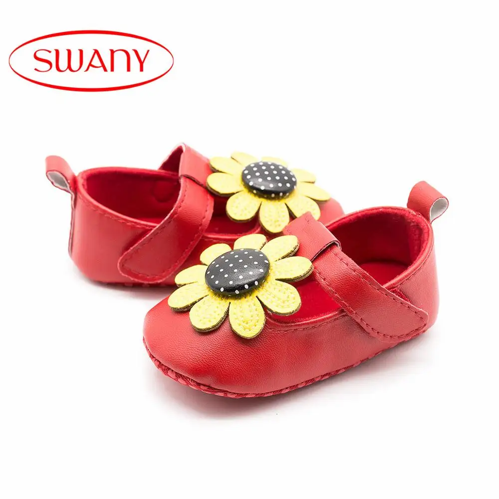 
Sunflower princess Soft Sole Baby Shoes 