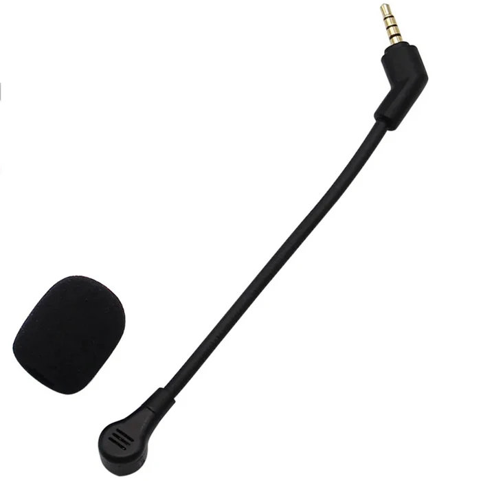 Mic 3.5mm Microphone For Kingston HyperX Cloud Flight / Flight S Gaming Headset Accessories Black Microphone