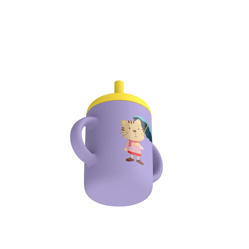 
Latest hot selling home cute cups durable cup unique design binaural cup 