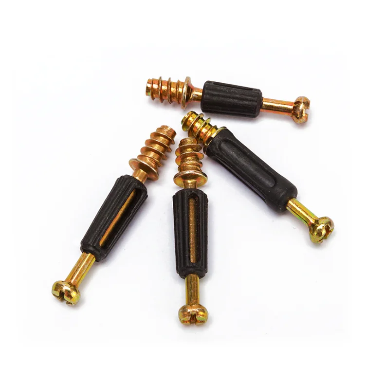 
Furniture fittings connecting bolt with plastic minifix M6 screw 